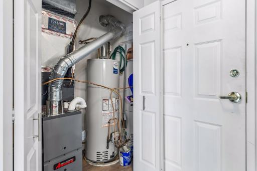 Newer furnace and new water heater