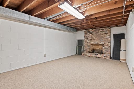 Future Lower Level Family Room/Bedroom/Bath
