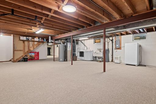 Future Lower Level Family Room/Bedroom/Bath