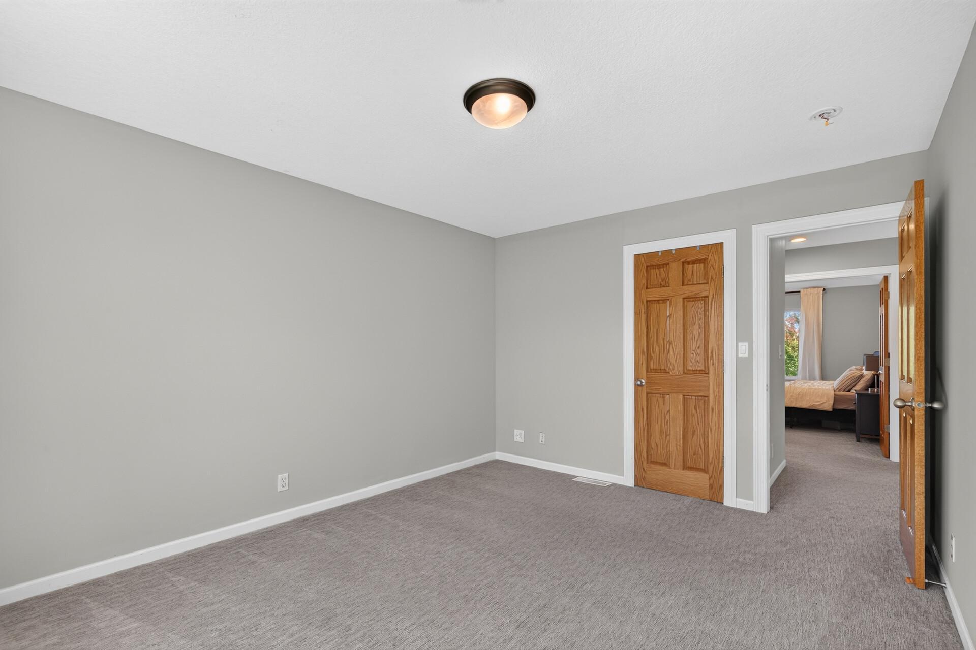 Another view of Bedroom 2 with a walk-in closet.