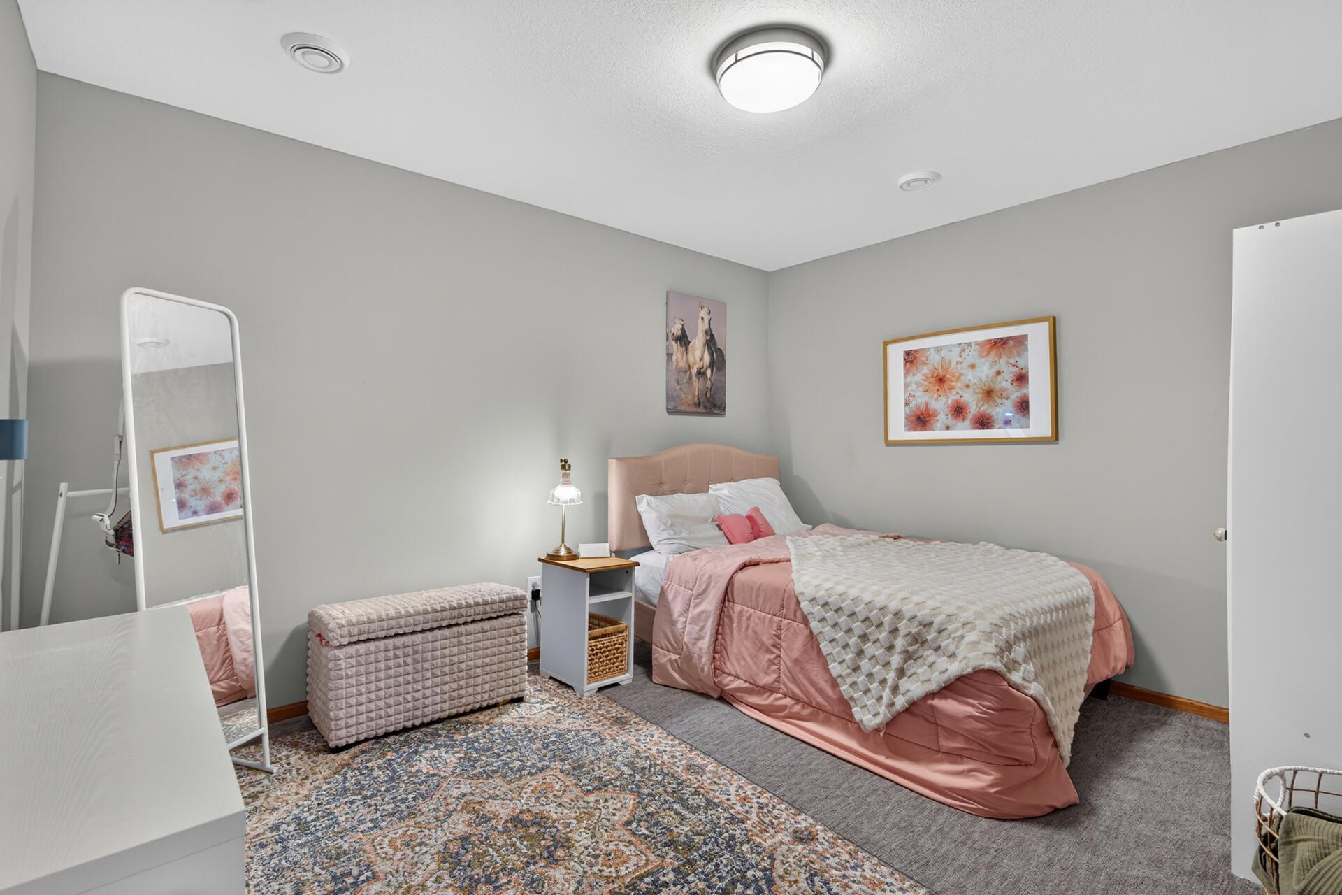 5th non-conforming bedroom in the lower level.