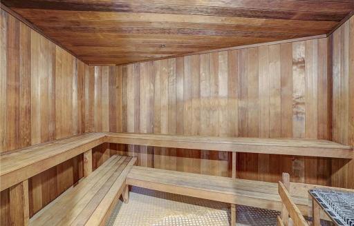An on-site sauna is available to all residentsâperfect for unwinding and recharging.