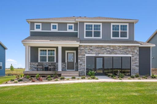 Photo for 1842 Rainier Drive, Shakopee, MN 55379 - listing #7143536 Welcome to the Henely by DR Horton. Main floor bedroom and FULL bathroom.