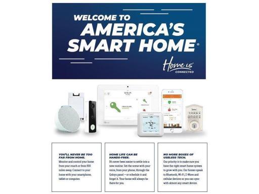 Your new home is connected, with a Smart Home technology, is sure to enhance the ways you experience your new home!