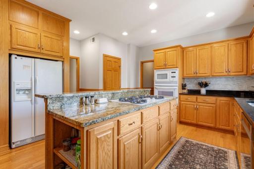 Plenty of room for all who want to cook and hang out.