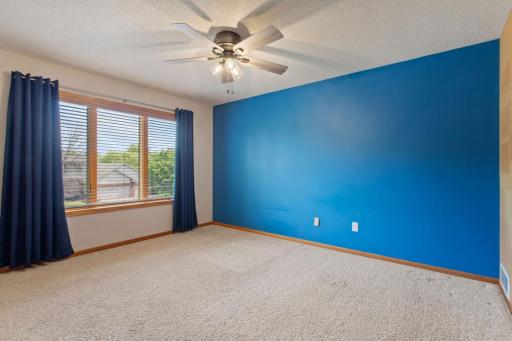 Second of four spacious bedrooms upstairs.