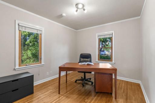 Spacious second bedroom on the main level