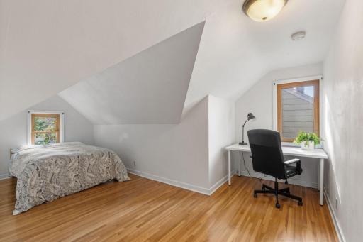 Spacious third bedroom upstairs