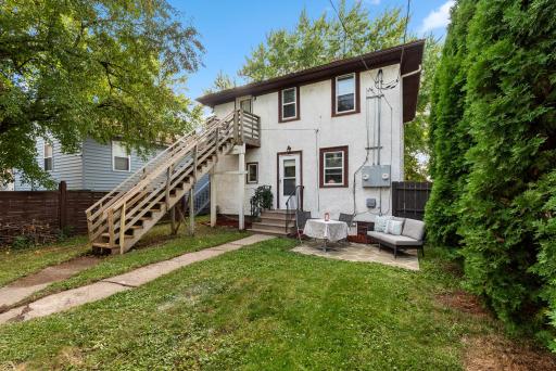 A true up-down with partially finished basement....