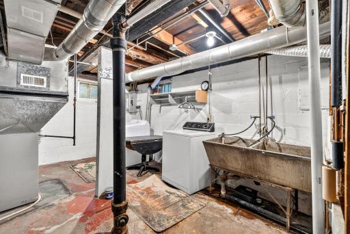 With laundry in unit and room to expand.