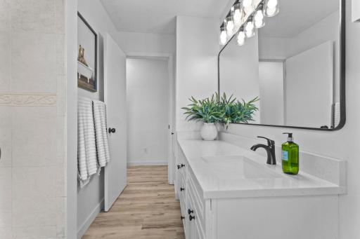 New countertops, lighting, flooring