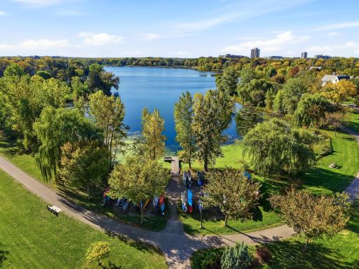 Enjoy the many trails and lake activities available nearby.