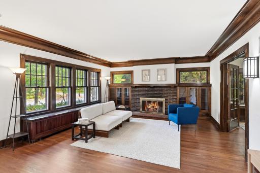 Built-ins abound providing plenty of storage and tons of charm.