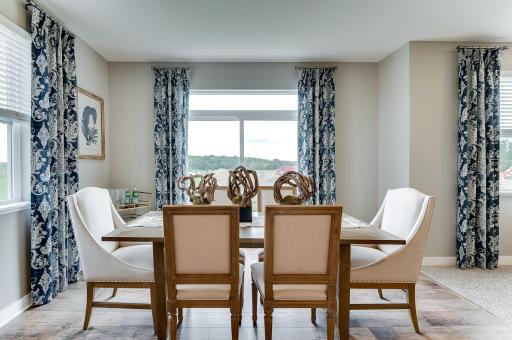 Photos are of the Whitney floorplan and are photos of the decorated model home.