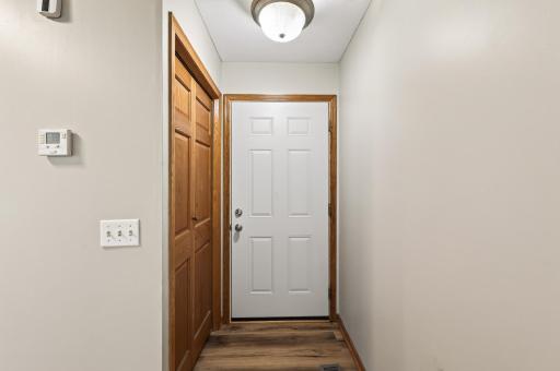 Interior Front Entrance - new door