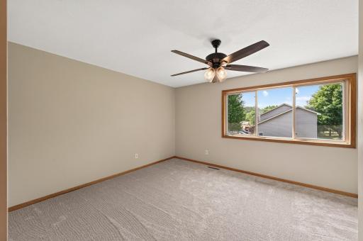 Primary Suite: new ceiling fan