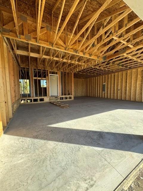 3 car garage with add'l storage