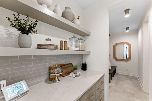 Coffee Bar - Not Actual Home, Photos of Model with the same layout