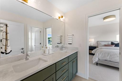 Bathroom - Not Actual Home, Photos of Model with the same layout