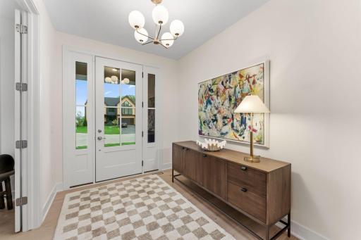 Entry - Not Actual Home, Photos of Model with the same layout