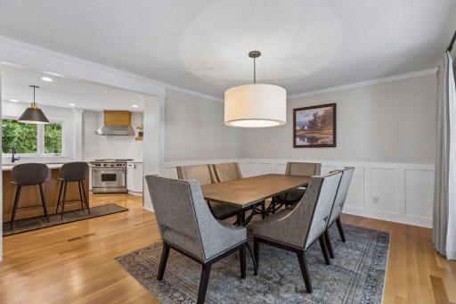 Separate dining room for any sized gathering