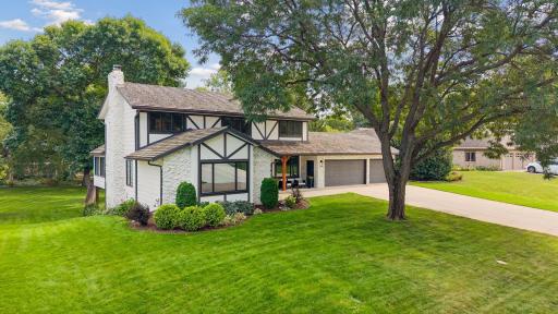 Stately 2-story in Edina's Dewey Hill neighborhood