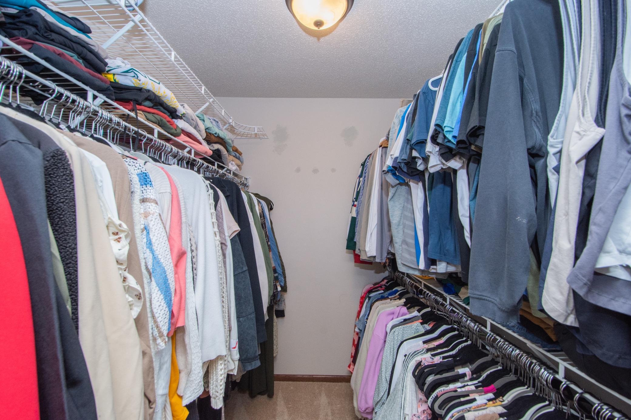 primary walk in closet