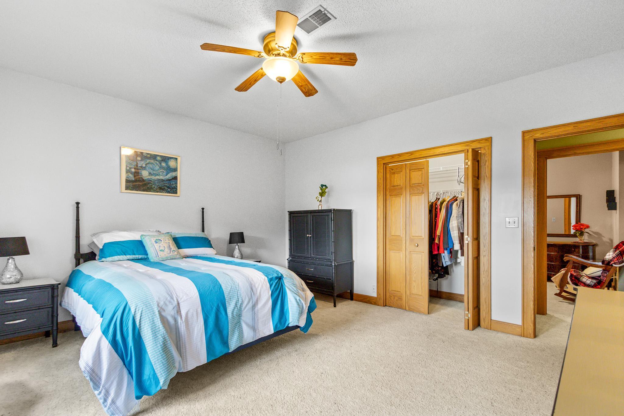 Lower level bedroom #3.