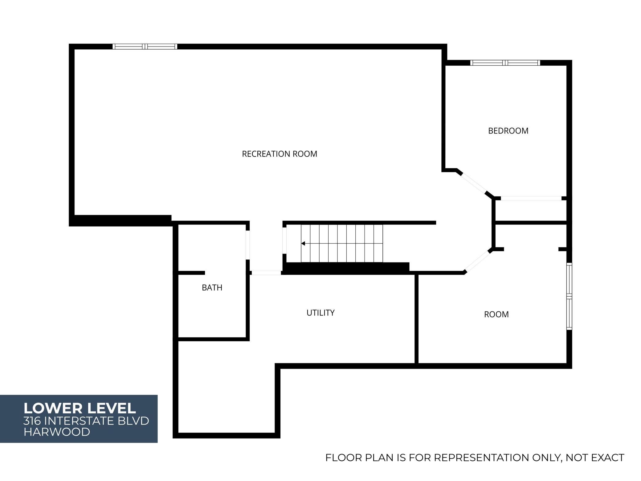 Lower Level Floor Plan
