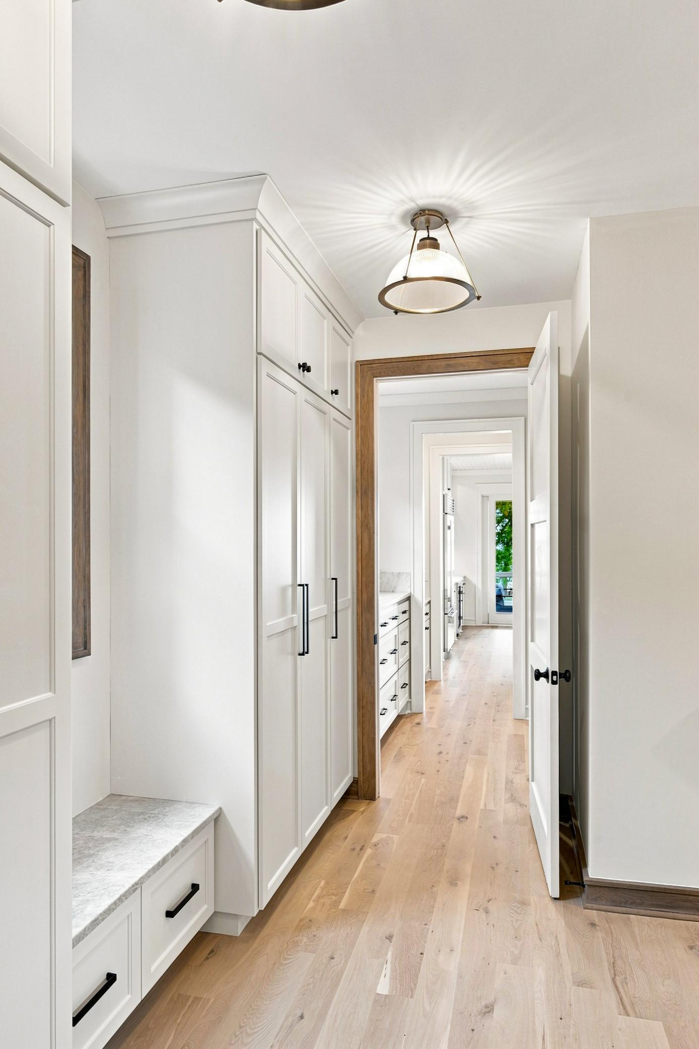 mudroom area