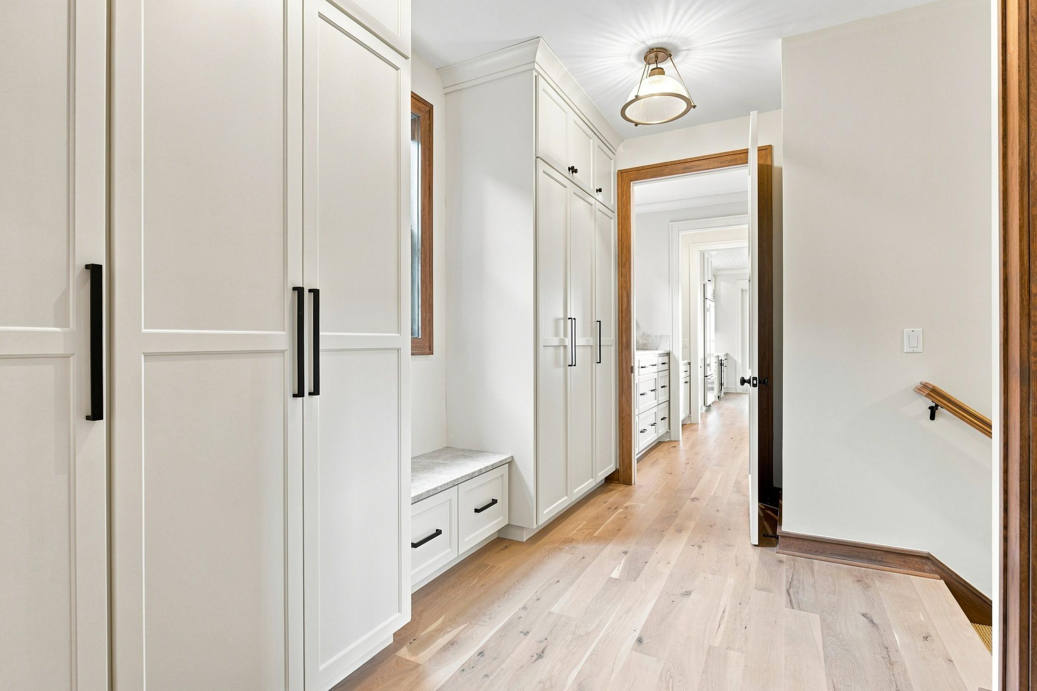 mudroom area