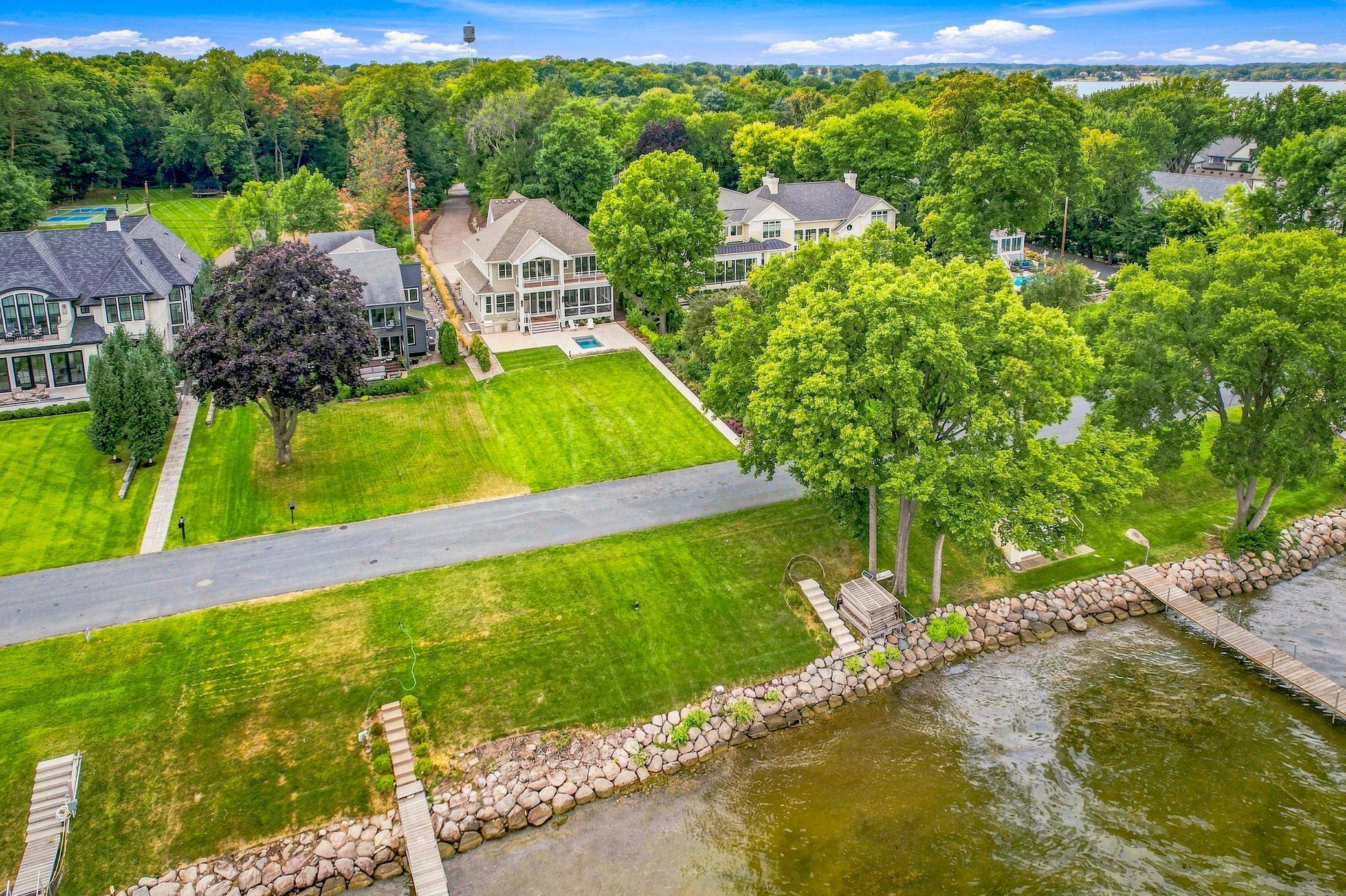 ariel picture of property