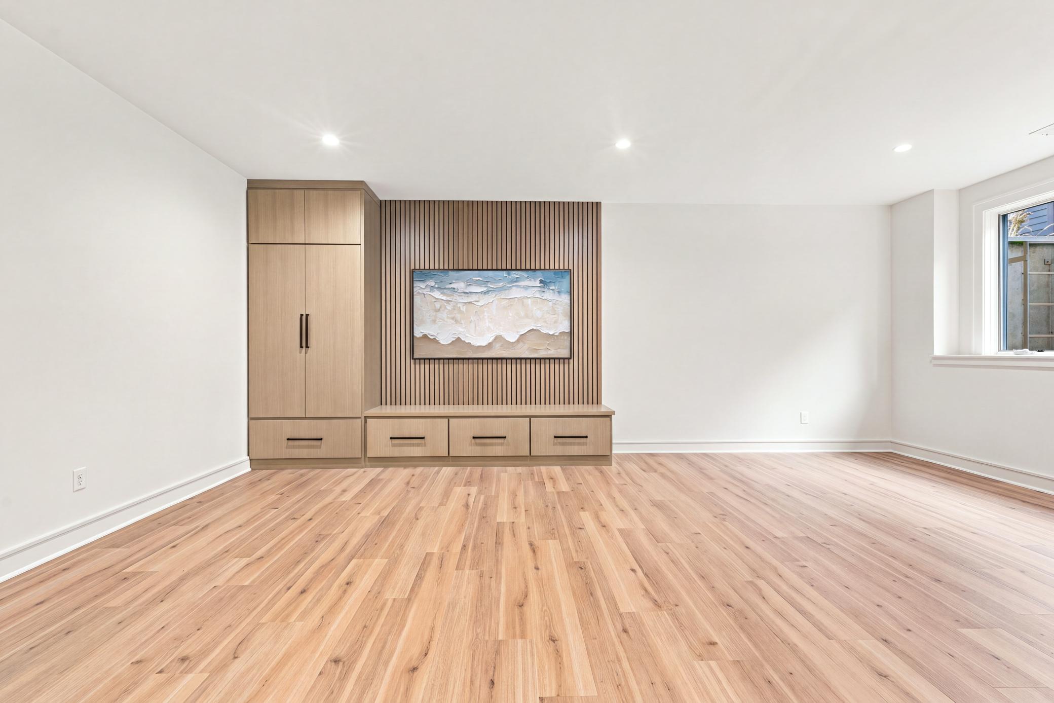 basement movie corner