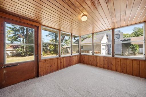 Porch area - This carpet has since been replaced.