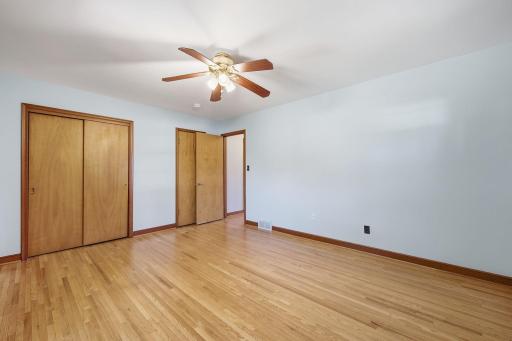 This is the second main floor Bedroom Closets