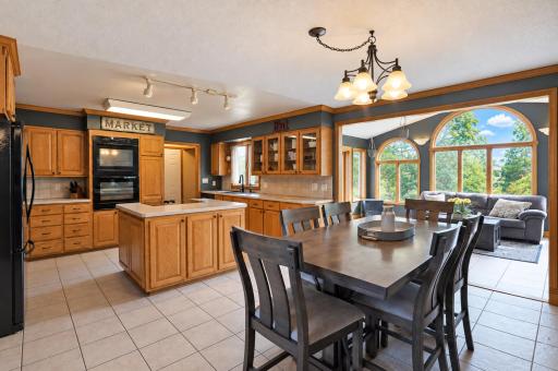 Tile Flooring throughout the Kitchen/Dining Room