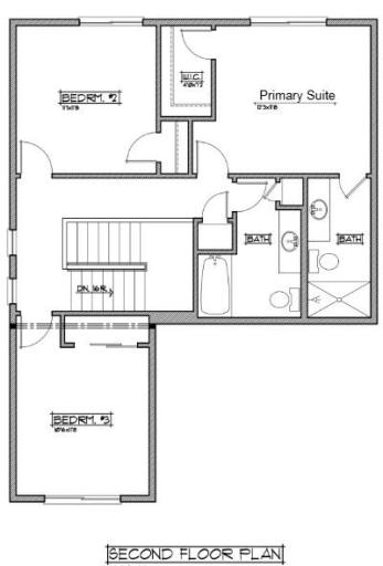Upper Level Floor Plan. Information deemed reliable but not guaranteed.