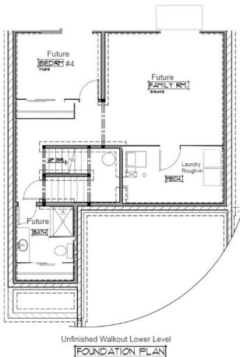 Lower Level Floor Plan. Information deemed reliable but not guaranteed.