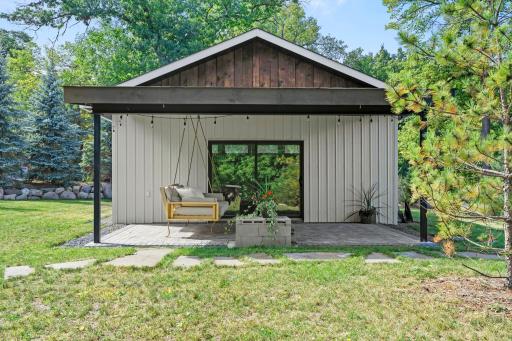 New oversized garage with plenty of room for cars, toys and boats!