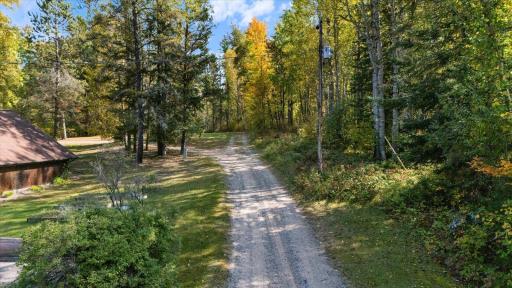 driveway to go to lower or upper part of home