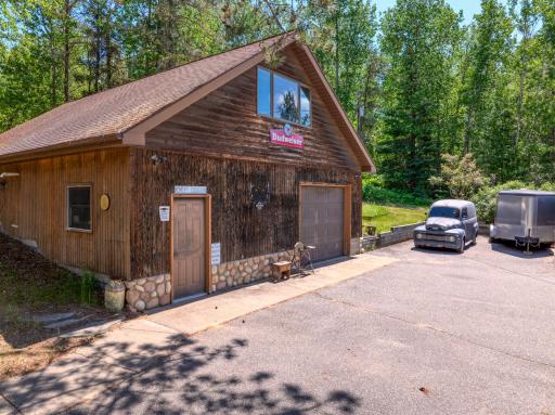 Insulated & Heated Garage with Upstairs storage