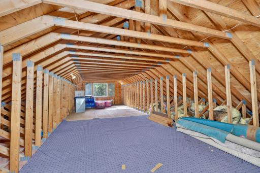 Additional Storage Space Above Big Garage