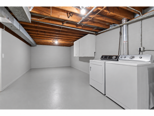 Plenty of unfinished space create a great opportunity to add finished living area and build instant equity.