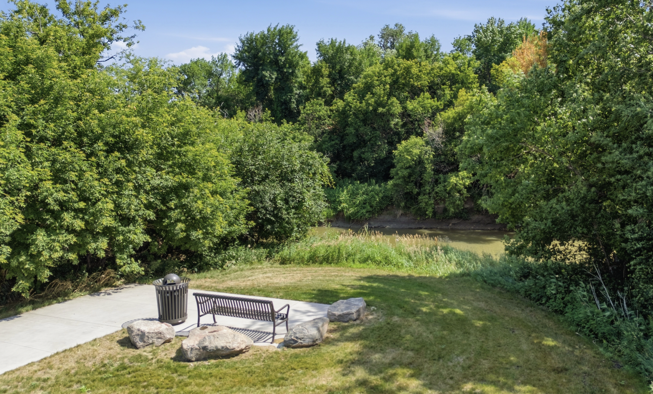 Path to Sheyenne River