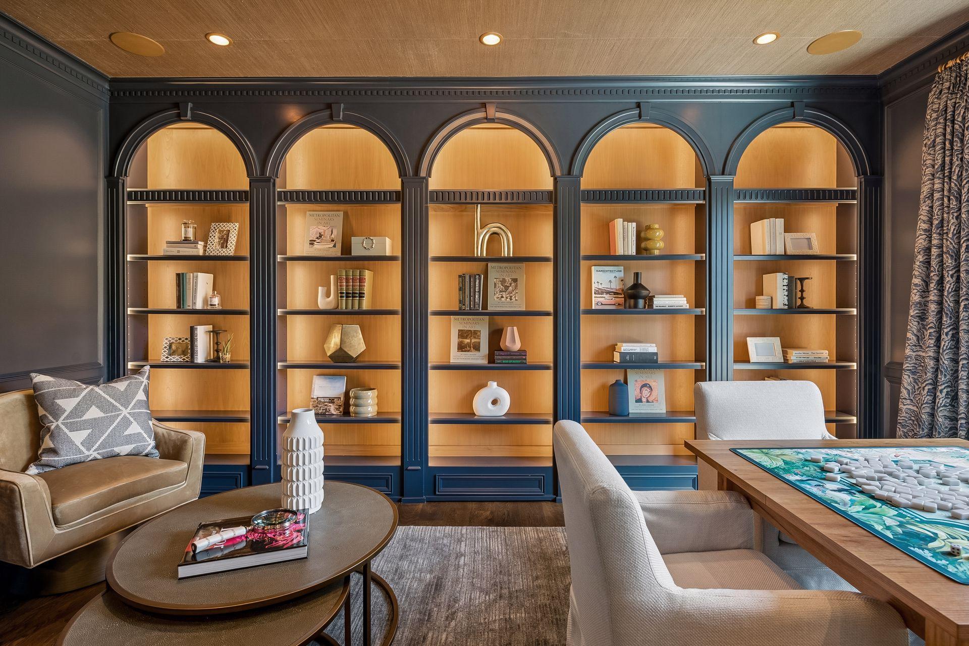 Main Floor Library / Den
