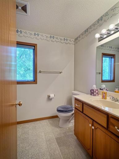 There is 2nd full bathroom that can be shared with the bedrooms.
