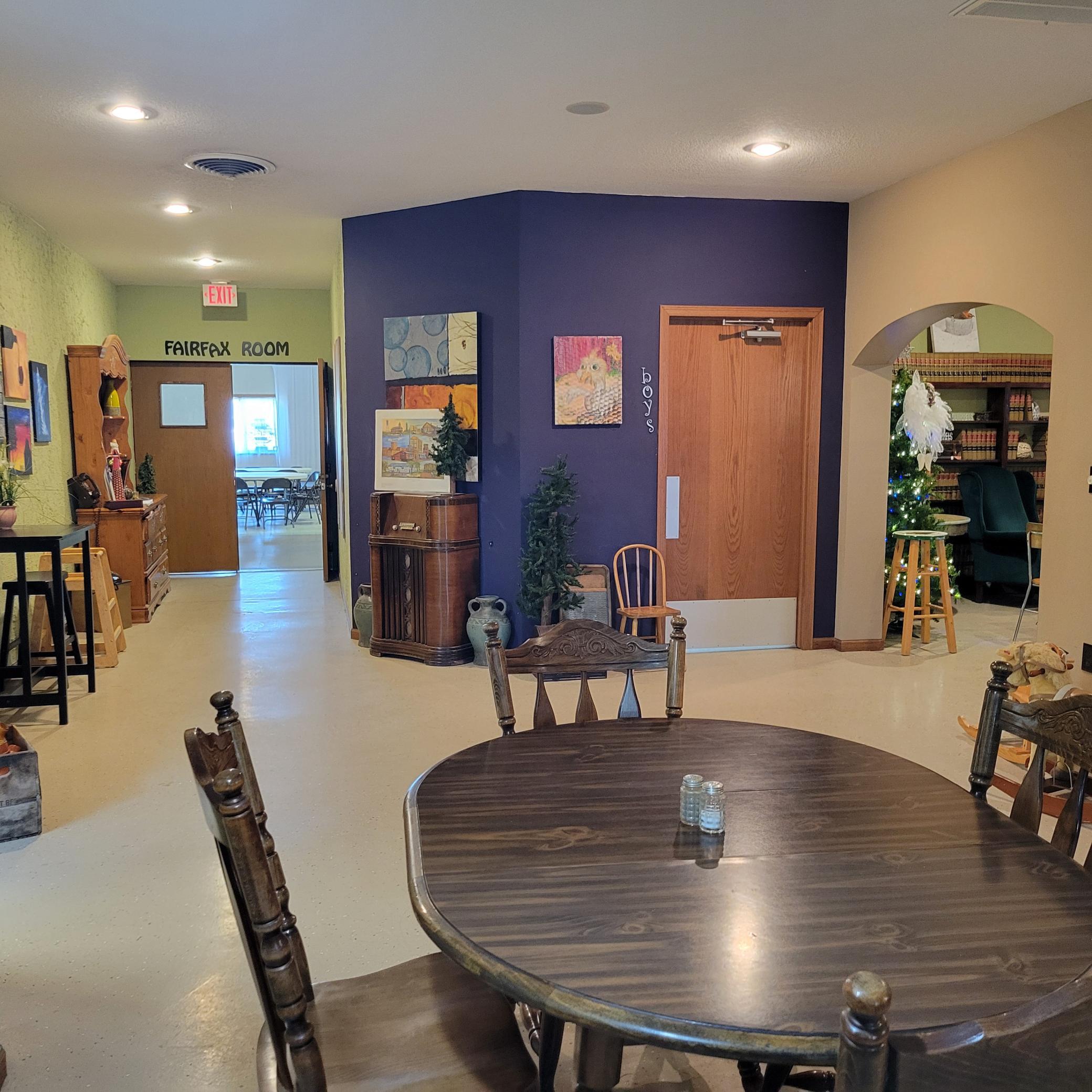 Dining Room and Restroom