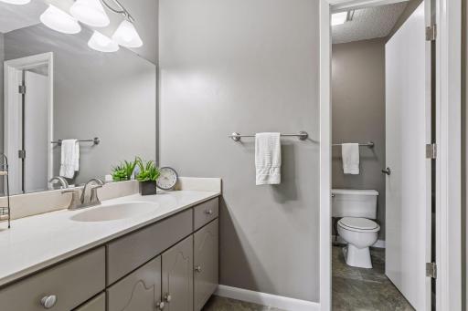 3/4 bathroom in owner's suite