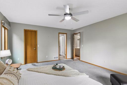 Spacious owner's suite