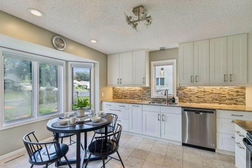 New kitchen in 2020 with granite countertops and stainless steel appliances